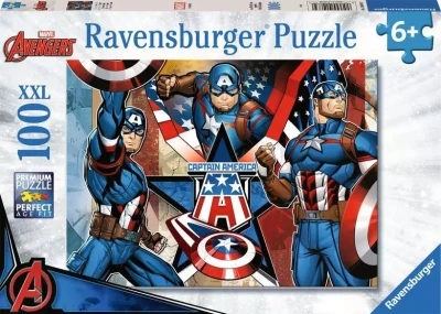 Ravensburger 100 XXL - Marvel Avengers - Captain America
