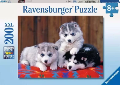Ravensburger 200 XXL - Szczenięta husky