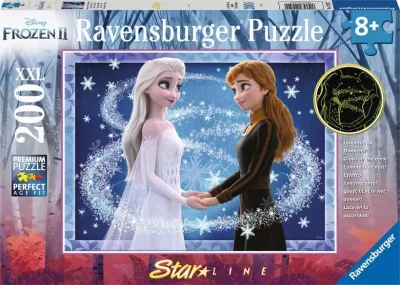 Ravensburger 200 XXL - StarLine, Kraina Lodu 2 (świecące w ciemności)