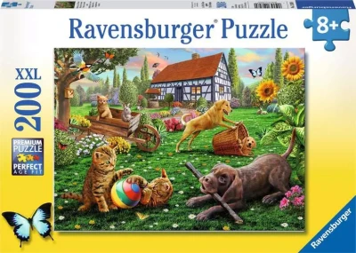 Ravensburger 200 XXL - Zwierzaki w ogrodzie