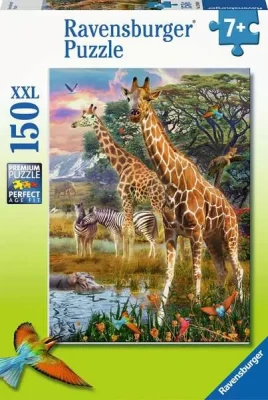 Ravensburger 150 XXL - Kolorowa sawanna