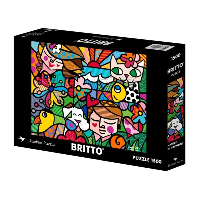 Bluebird 1500 - Romero Britto, Nature in Harmony