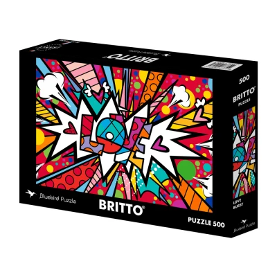 Bluebird 500 - Romero Britto, Love Pop Dot Burst