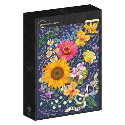 Grafika 1000 - Olga Akbarova, Friendship Bouquet
