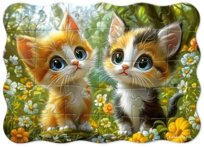 Castorland 30 Contour - Cute Kittens