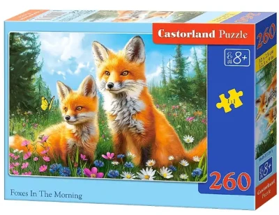 Castorland 260 - Foxes In The Morning