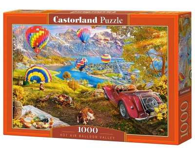 Castorland 1000 - Hot Air Balloon Valley