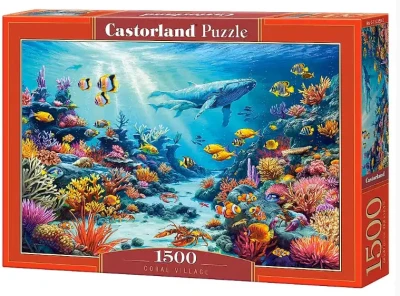 Castorland 1500 - Coral Vilage