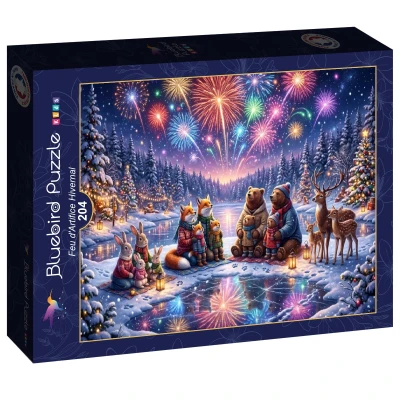 Bluebird Puzzle 204 - Winter Fireworks