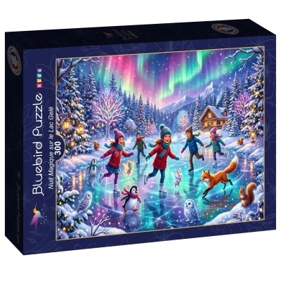 Bluebird Puzzle 300 - A Magical Night on the Frozen Lake