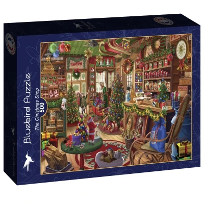 Bluebird Puzzle 500 - The Christmas Shop