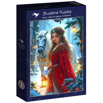 Bluebird Puzzle 1000 - Aura - Soul of Nature Collection
