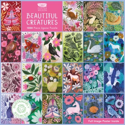 Flame Tree Publishing 1000 - Lee Foster-Wilson: Beautiful Creatures