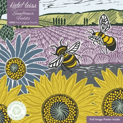 Flame Tree Publishing 1000 - Kate Heiss: Sunflower Fields