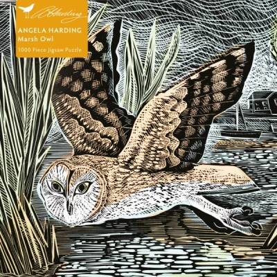Flame Tree Publishing 1000 - Angela Harding: Marsh Owl