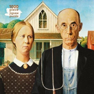 Flame Tree Publishing 1000 - Grant Wood: American Gothic
