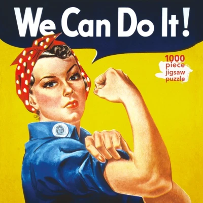 Flame Tree Publishing 1000 - J. Howard Miller: Rosie the Riveter Poster