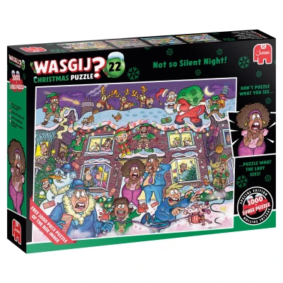 Jumbo 2 x 1000 - Wasgij Christmas 22 - Not so Silent Night!