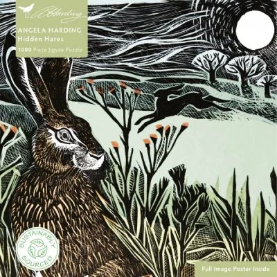 Flame Tree Publishing 1000 - Angela Harding: Hidden Hares
