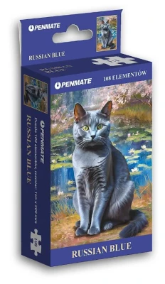 Penmate 108 Mini - Elegant Cat, Russian Blue