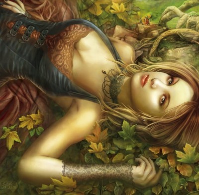 Grafika 1500 - Cris Ortega - Mantle of Leaves
