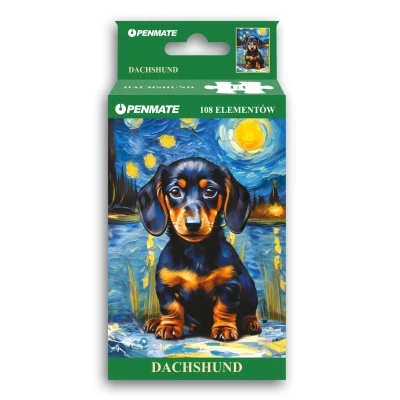 Penmate 108 Mini - Starry Night, Dachshund