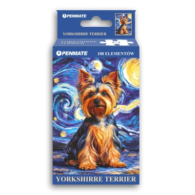 Penmate 108 Mini - Starry Night, Yorkshire Terrier