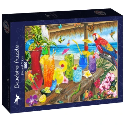 Bluebird Puzzle 1000 - Tropical Colors