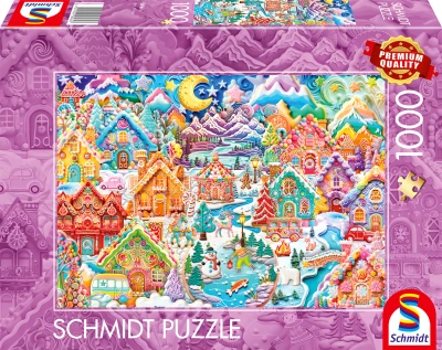 Schmidt 1000 - Świąteczne domki z piernika