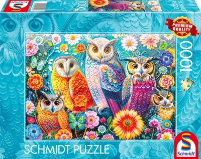 Schmidt 1000 - Sowy i kwiaty