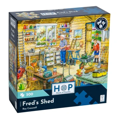 House of Puzzles 500 - Fred's Shed