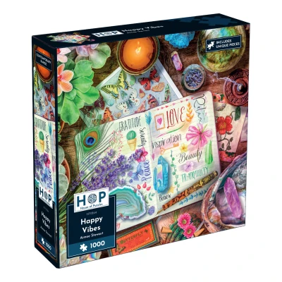 House of Puzzles 1000 - Aimee Stewart, Happy Vibes