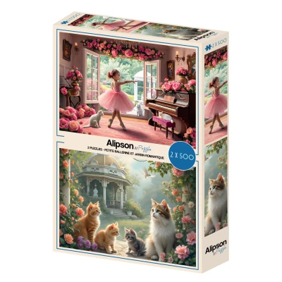 Alipson 2x500 - Petite Ballerine et Jardin Romantique