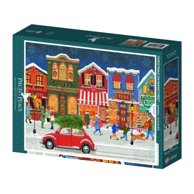 Pieces & Peace 1000 - Mardell Schuster, Christmas on Mainstreet