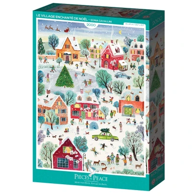 Pieces & Peace 2000 - Sonia Cavallini, Le Village Enchanté de Noël