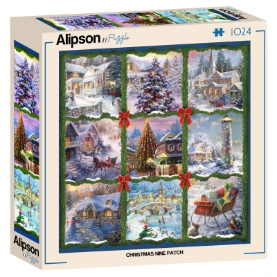 Alipson 1000 - Nicky Boehme, Christmas Nine Patch