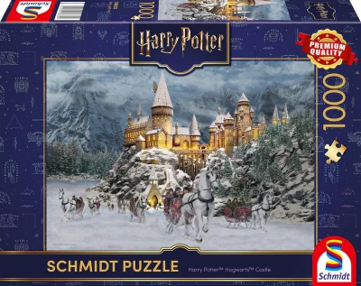 Schmidt 1000 - Thomas Kinkade, Harry Potter: Hogwart zimą