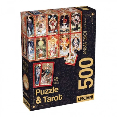 Lisciani 500 - Puzzle & Tarot Cards Japanese