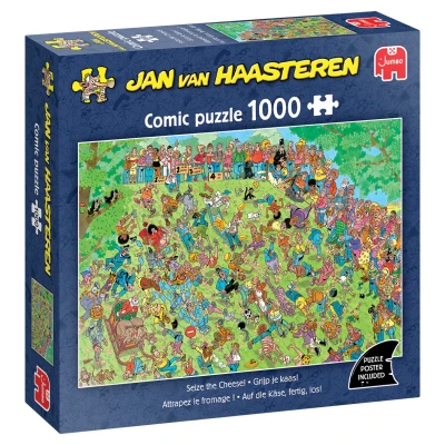 Jumbo 1000 - Jan van Haasteren - Seize the Cheese!