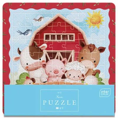 Interdruk 49 Puzzle w ramce, Friends 2 Farm