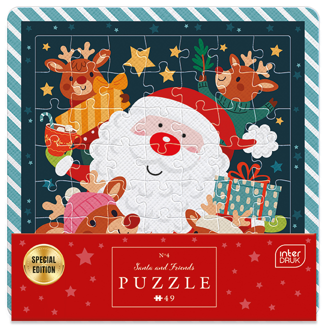 Puzzle w ramce 49 Christmas 4 Santa and Friends 5902277395931 pudelko 72ppi.jpg