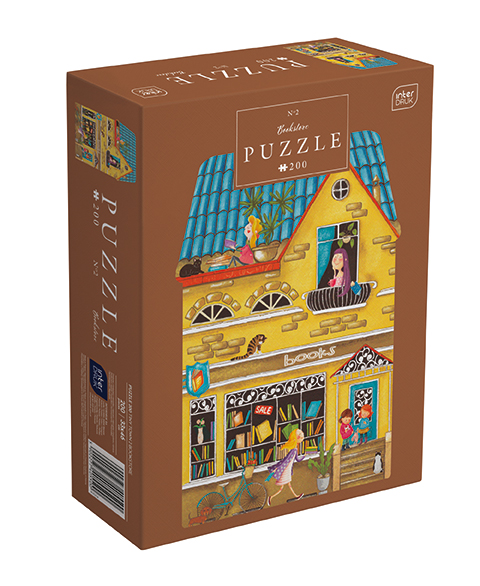 Puzzle 200 Shape Tiny Town 2 Bookstore 5902277405500 pudelko 72ppi.jpg
