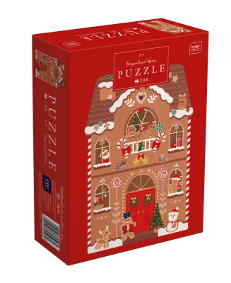InterDruk 200 Shape Christmas 1 Gingerbread House