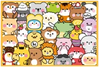 Puzzle 250 Kids 12 Cute Animals 5902277405661 plansza_bez_wykrojnika 72ppi.jpg