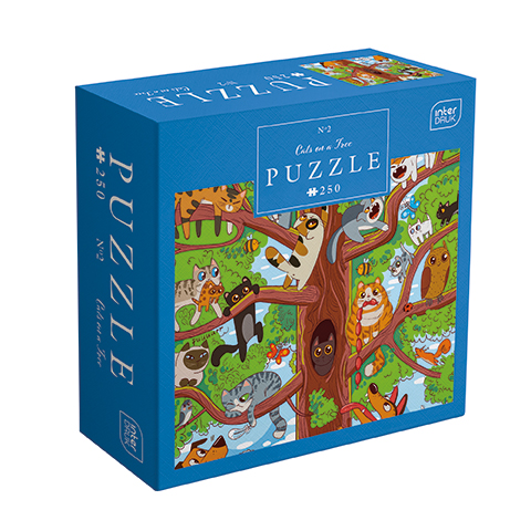 Puzzle 250 Kids Fun 2 Cats on a Tree 5902277405722 pudelko 72ppi.jpg