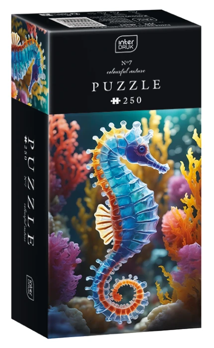 Puzzle 250 Colourful Nature 7 Sea Horse 5902277371881 pudelko 72ppi.jpg