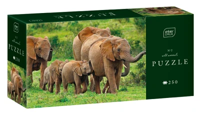 InterDruk 250 Wild Animals 2 Elephants
