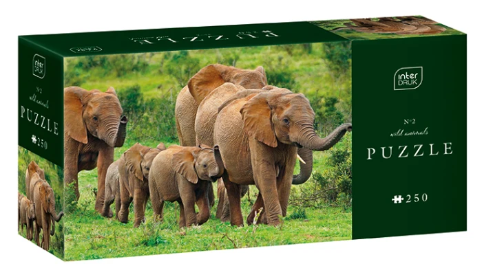 Puzzle 250 Wild Animals 2 Elephants 5902277404985 pudelko 72ppi.jpg