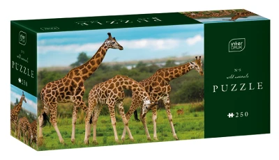 InterDruk 250 Wild Animals 5 Giraffes