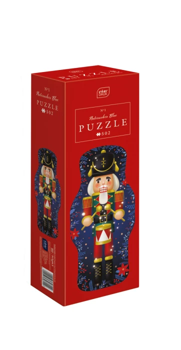 Puzzle 502 el. Shape Christmas 1 Nutcracker Blue_5902277396112_pudelko.jpg